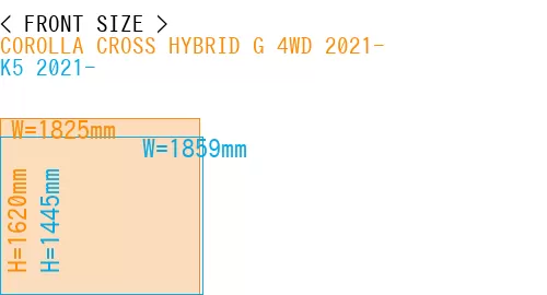 #COROLLA CROSS HYBRID G 4WD 2021- + K5 2021-